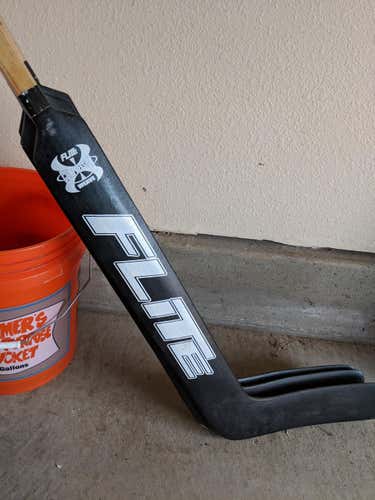 3 Flite Goalie Sticks - Black 1 Used 2 Brand New