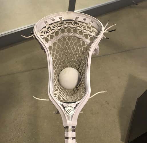 Complete Stick: Maverik Kinetik On Like New Warrior Burn Kryptolyte Shaft