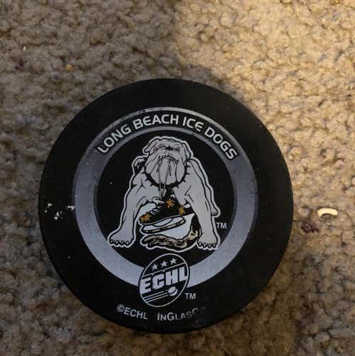 Long Beach Ice Dogs Game Puck