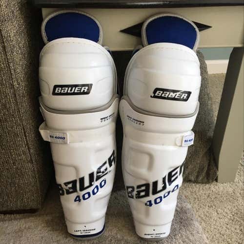 Bauer Supreme 4000 Shin Guards Size 14