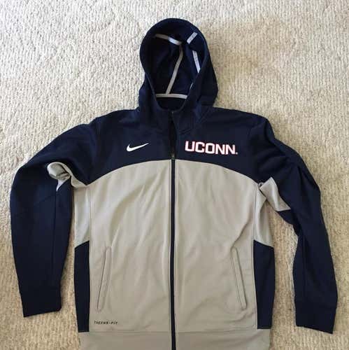 NIKE UCONN THERM FIT ELITE MEDIUM FLEECE JACKET