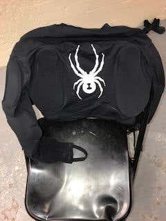 New Spyder Armor Top Protective Gear