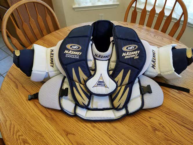 McKenney Instinct 490 Goalie Chest & Arm Protector - Intermediate