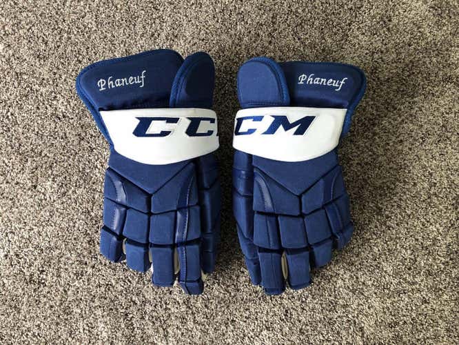 CCM Pro Return PHANEUF Toronto Maple Leafs Gloves