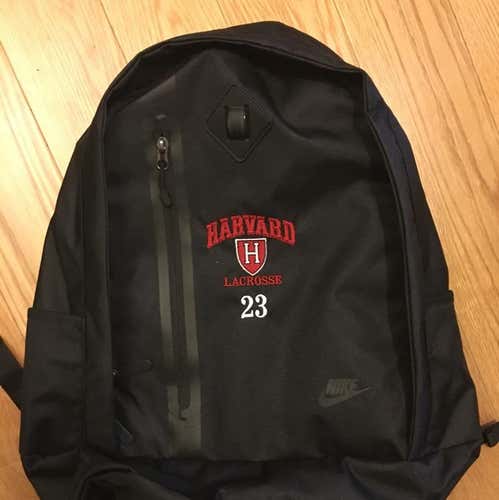 Harvard Lacrosse #23 Nike Backpack - Team Issued