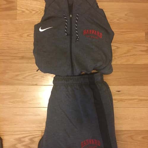 Harvard Lacrosse XL Nike Travel Suit - Team Issued