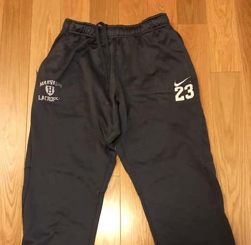 Harvard Lacrosse #23 XL Nike Sweatpants - Team Issued