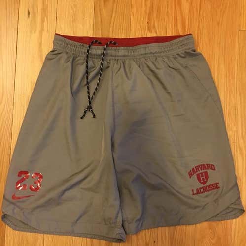 Harvard Lacrosse #23 XL Nike Shorts - Team Issued