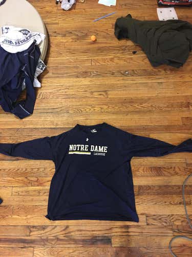 Notre Dame Team Issue Long sleeve Shooting Shirt