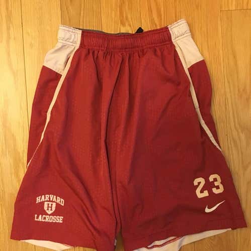 Harvard Lacrosse #23 L Nike Shorts - Team Issued