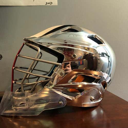 Ohio State 2017 National Championship Worm Goalie Helmet