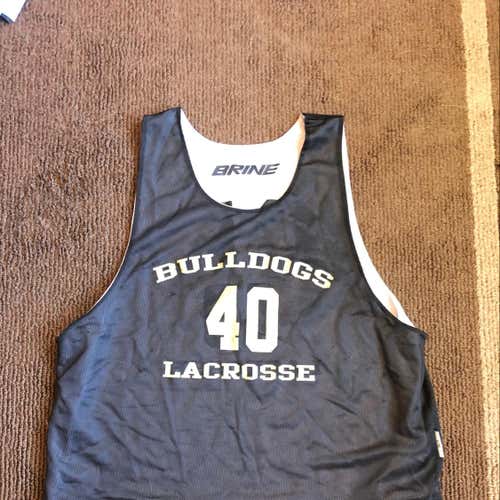 Bryant Bulldogs Black/White Pinnie #40