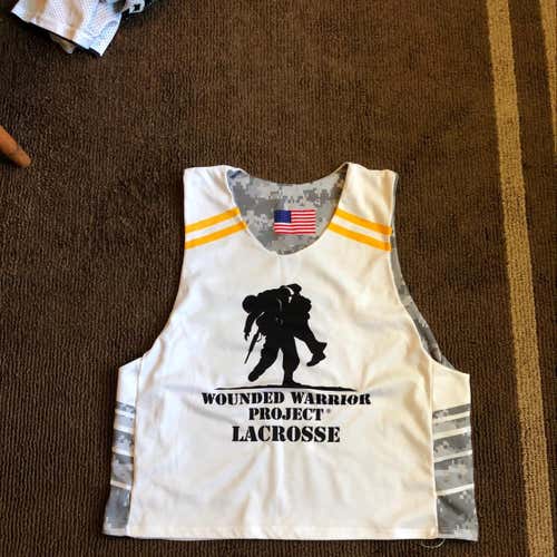 Wounded Warrior Project Gray/White Pinnie #65