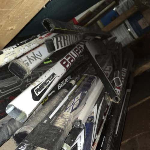 20 Assorted Broken Hockey Stick Shafts (all Composite)