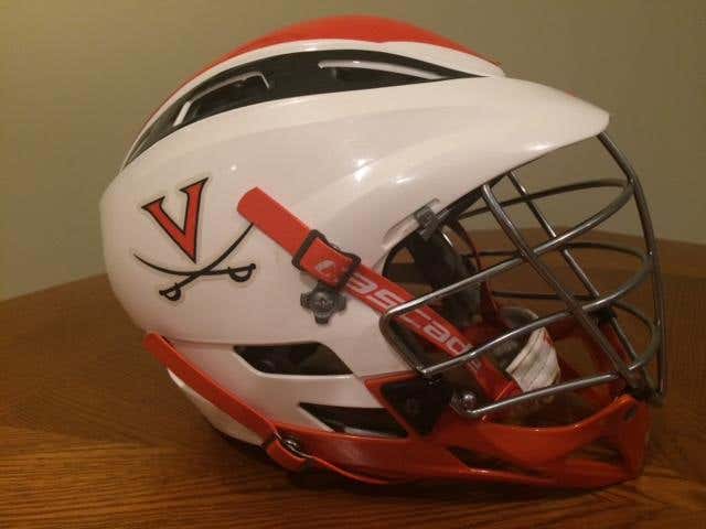 Virginia (UVA) Pro-7 game used helmet