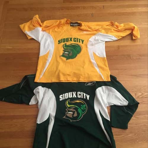 Two Sioux City Practice Jerseys