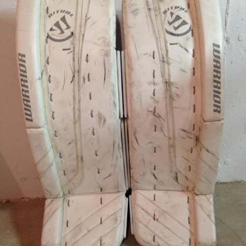 Warrior G2 Senior Goalie Pads With Slide Plates