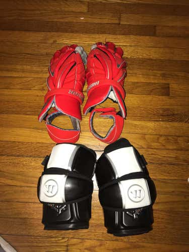 Warrior elbow & gloves