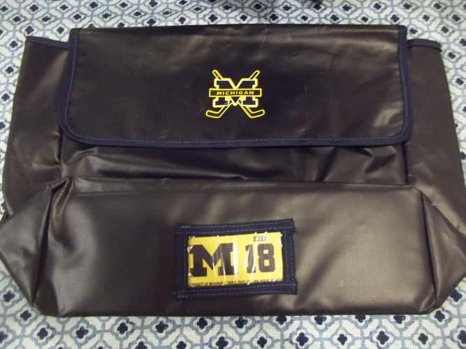 Used Michigan Wolverines Hockey Skate bag