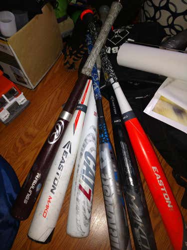 Easton Mako Bat white big barrel