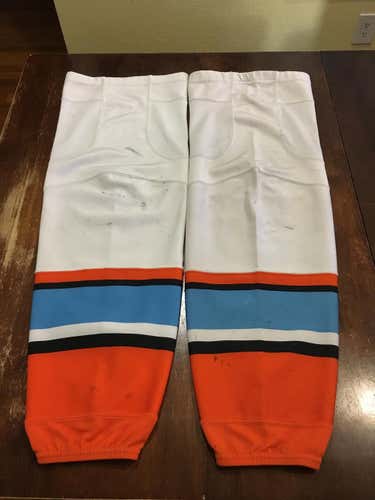 CCM Reebok Edge San Diego Gulls Pro Stock Hockey Socks XL