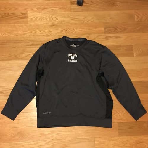 Harvard Lacrosse #23 XL Nike Crewneck Sweatshirt - Team Issued