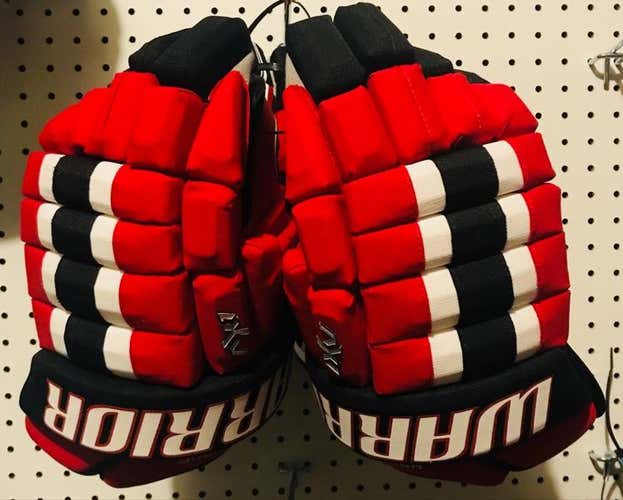 New Henrique New Jersey Devils Warrior AX1 14" Gloves Senior