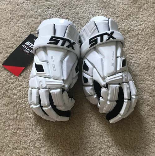NEW White STX Cell III Gloves