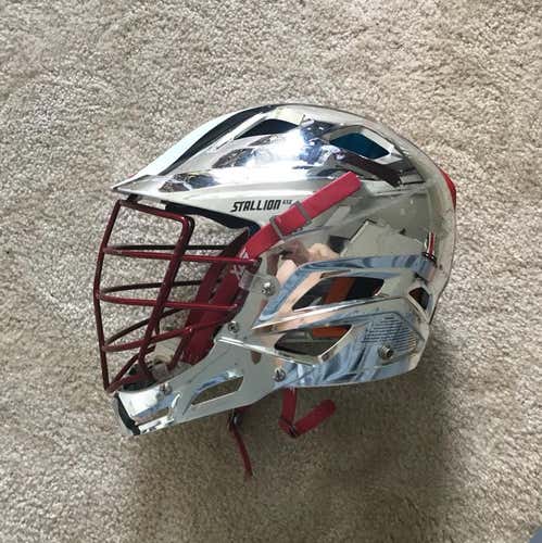 Ohio State Chrome Stallion Helmet