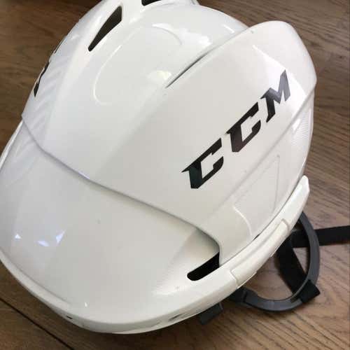 CCM White helmet