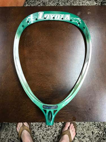 Customized Loyola Warrior Void goalie head