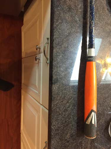 Orange Easton Mako Bat