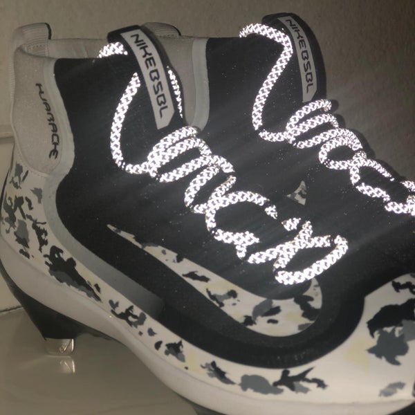 Nike Huarache 2kFilth Metal Cleats Size 9