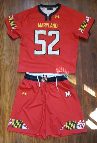 Under Armour U. of Maryland Jersey and Shorts