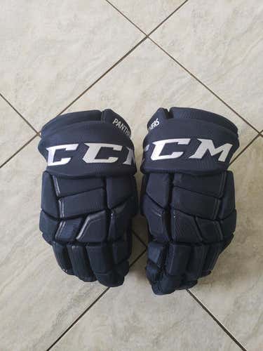 Panthers CCM HGQLxp pro stock gloves, 14s  super comfy
