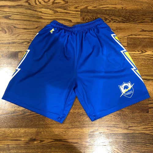 Connecticut Chargers Summer Lacrosse Shorts Blue size Medium