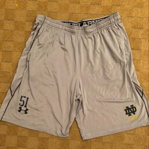 Notre Dame Team Issued Shorts