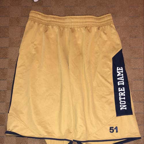 Notre Dame Team Issued Shorts