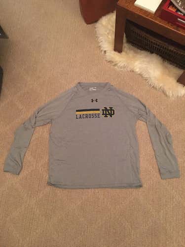 Notre Dame Team Issue Shooting Shirt Longsleeve