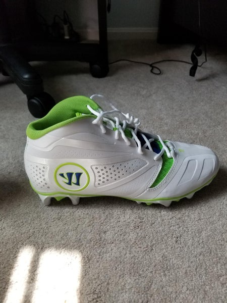Brand New Warrior Burn Headstrong Mid Cleats Size 9