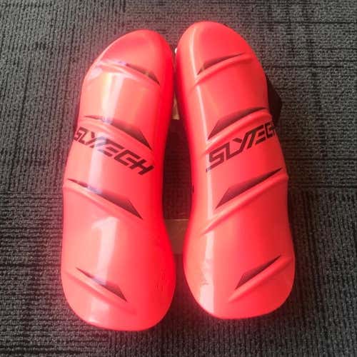 SHIN GUARDS NEON RUST -  YSPSHG