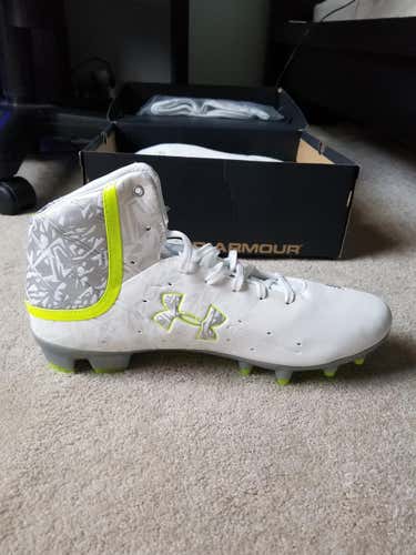 Brand New US Banshee Mid Cleat White Size 9.5