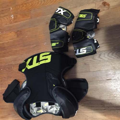 Used STX Stallion Chest And Arm Pad Set