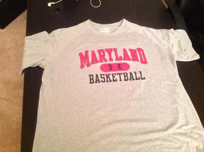 Under Armour Maryland basketball shirt