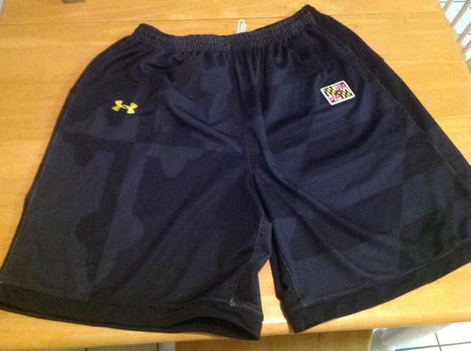 Under Armour Maryland lacrosse game shorts