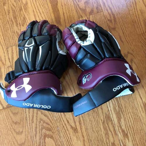 Colorado Mammoth Under Armour Gloves NEW!