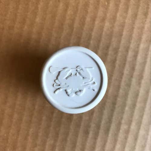 ECD White Rubber Buttend