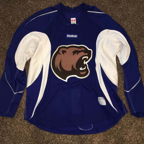 Hershey Bears Reebok Pro Stock Practice Jersey Size 56