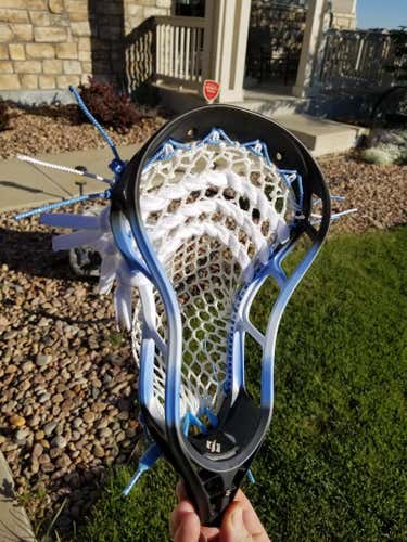 New StringKing Mark 2V Head w/ Hero 2.0 dyed carolina blue to black fade