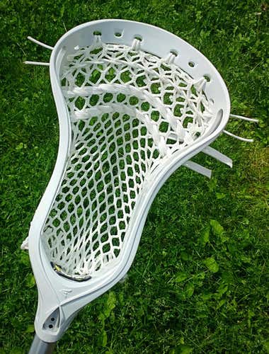 1 BNWT Easton Stealth US Lacrosse Head Strung w/ ECD Semi-Soft Mesh-NO TRADE, NO OFFERS